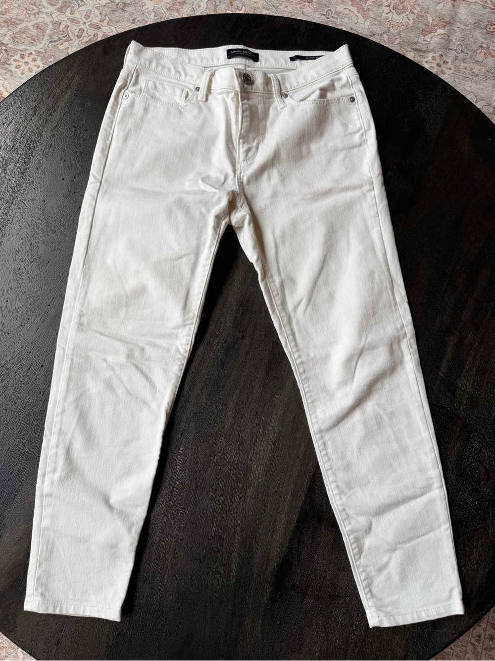 Banana Republic White Skinny Women's Jeans